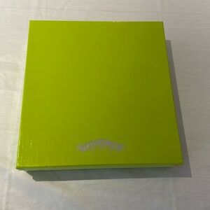 Shanghai Tang Lime Green Home Office Accessory Box